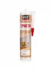 Силиконизированный герметик для наружных и внутренних работ VGT, 400 г, береза