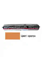 Акриловый герметик для срубов VGT, 0,9 кг, орегон