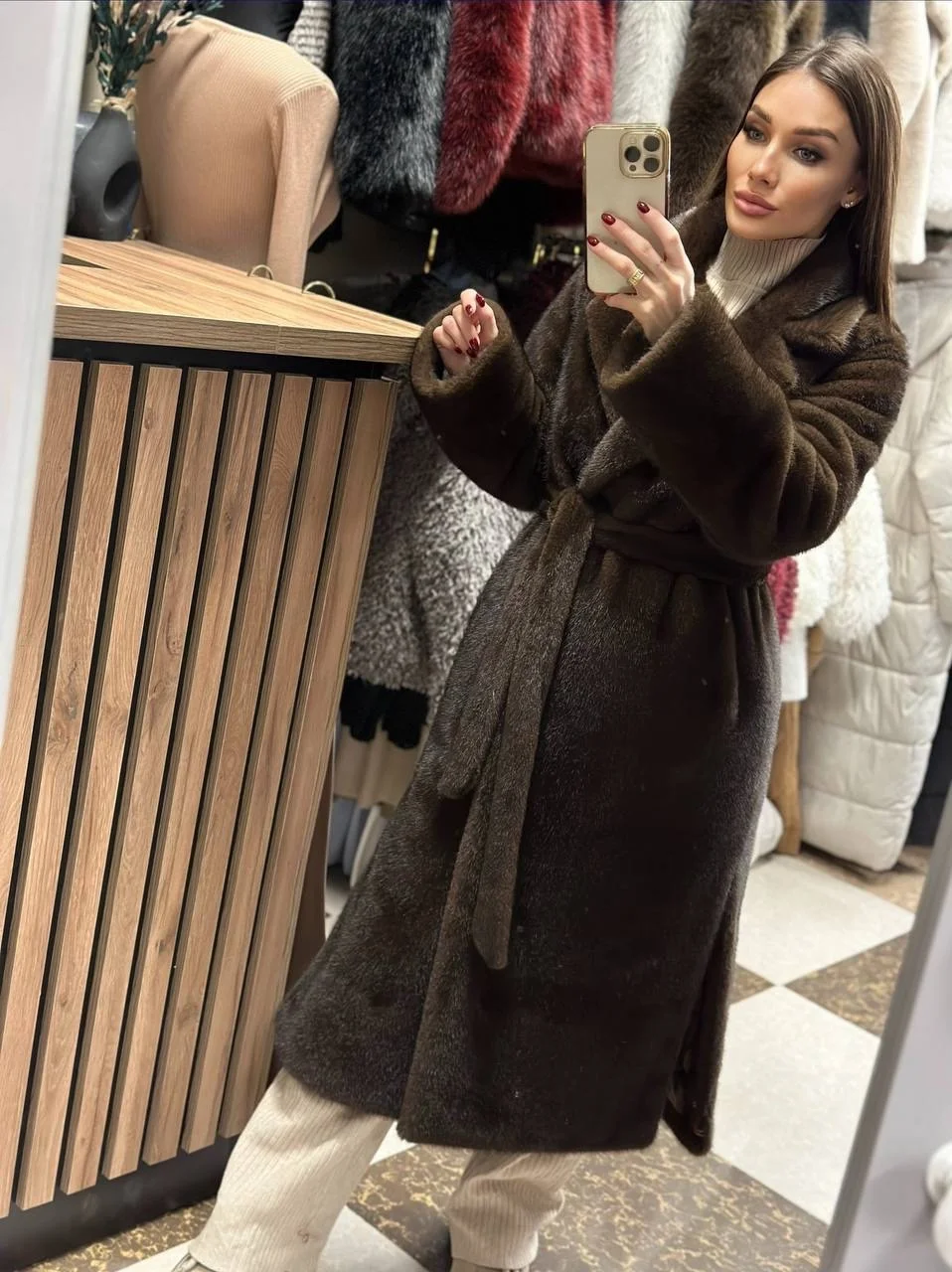 Эко-шуба под норку