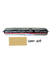 Акриловый герметик для срубов VGT, 0,9 кг, дуб