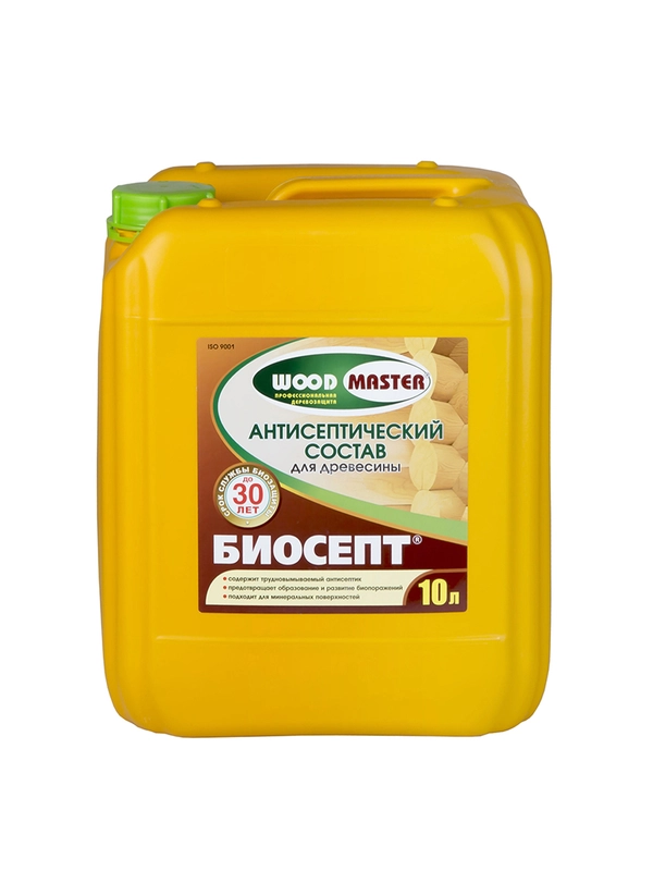 Антисептик для дерева Woodmaster Биосепт, 10 л