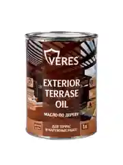 Краска для деревянных фасадов Veres Facade, акриловая, матовая, 0,9 л, оливковый