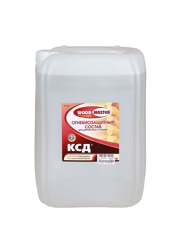 Огнебиозащитный состав для дерева Woodmaster КСД, 23 кг