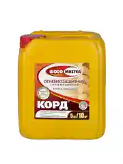 Огнебиозащитный состав для дерева Woodmaster Корд, с индикатором, 5 кг