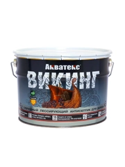 Антисептик для дерева Акватекс Викинг 65075, лессирующий, полуматовый, 0,75 л, бесцветный