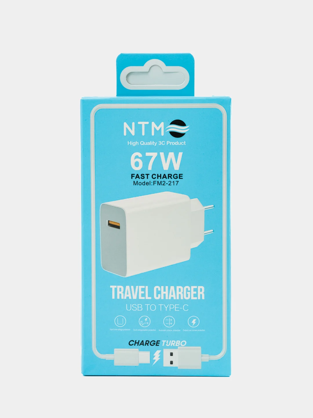 Быстрая зарядка для телефона 67w, Type-c