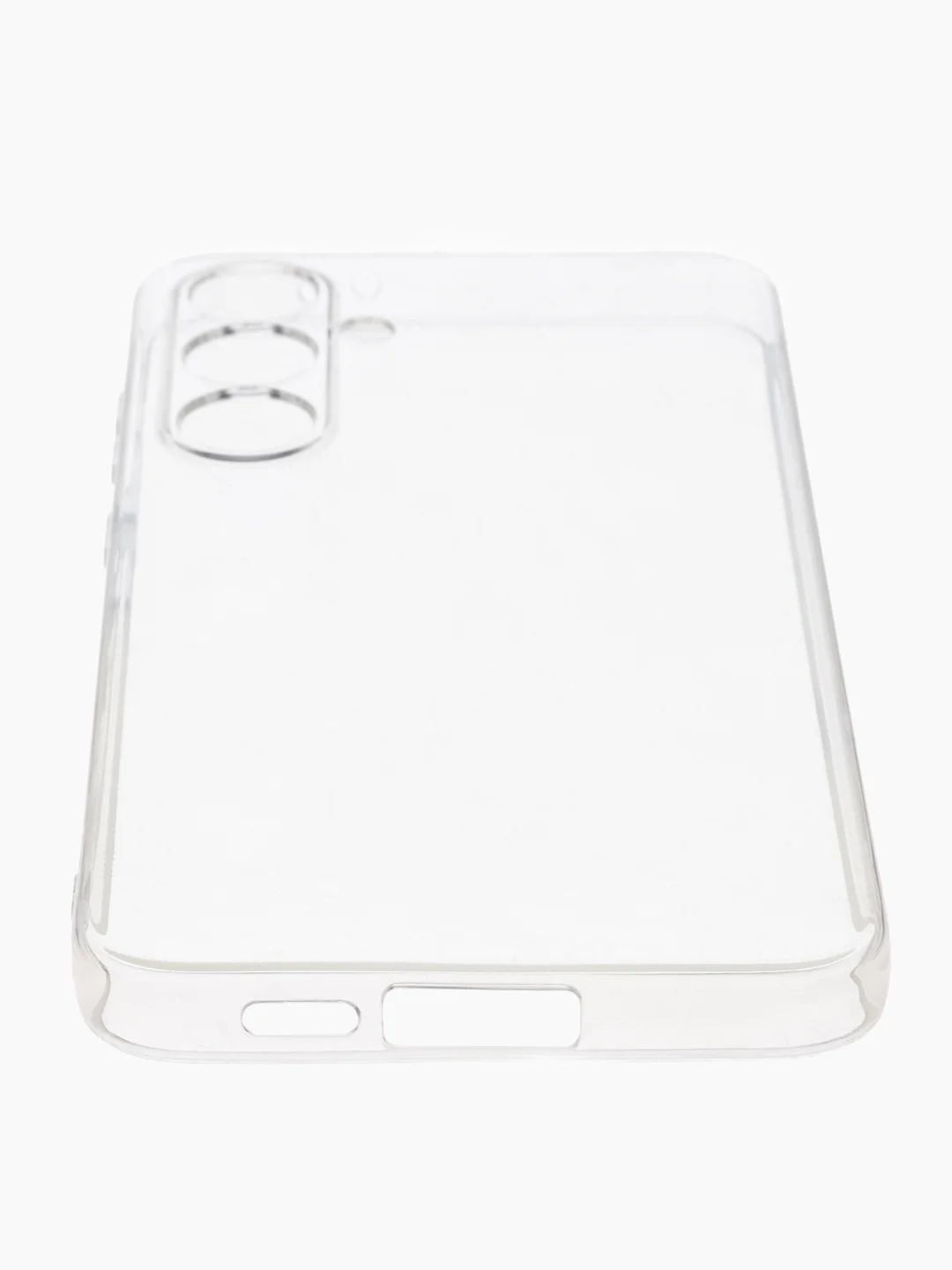 Прозрачный чехол Samsung Galaxy S24 FE / Самсунг Галакси С24 ФЕ, прозрачный, силиконовый