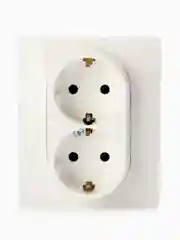 Розетка двойная с заземлением скрытой установки 16А 250В Legrand Etika