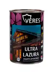 Декоративная пропитка для дерева Veres Classic Lazura №3, матовая, 9 л, тик