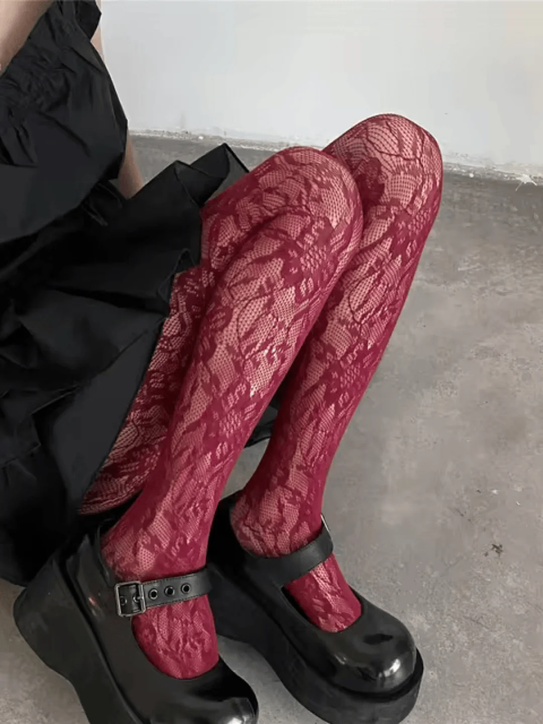 Алый колготки женские, красные, бордовые 80 den