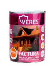 Декоративная пропитка для дерева Veres Gold Lazura №3, глянцевая, 0,9 л, тик