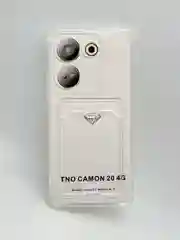 Чехол на Tecno Camon 20/20 Pro 4G / Камон 20/20 Про 4G, Силиконовый с карманом для карты