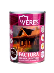 Декоративная пропитка для дерева Veres Gold Lazura №3, глянцевая, 10 л, тик