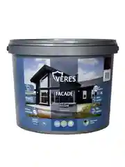 Краска для деревянных фасадов Veres Facade, акриловая, матовая, 9 л, шоколадный бархат