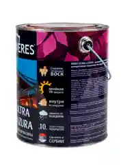 Декоративная пропитка для дерева Veres Gold Lazura №12, глянцевая, 0,9 л, белая