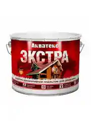 Защитно-декоративное покрытие для дерева Акватекс Экстра, полуглянцевое, 0,8 л, белое