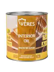 Масло для дерева Veres Interior Oil, 3 л, тик