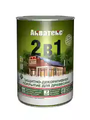Антисептик для дерева Акватекс Сканди 65121, кроющий, полуматовый, 9 л, лакрица