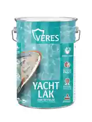 Лак яхтный Veres, алкидно-уретановый, матовый, 5 л