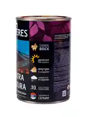 Декоративная пропитка для дерева Veres Classic Lazura №1, матовая, 9 л, бесцветная