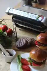 Серебряный умный электрический гриль Tefal Optigrill+ XL GC722D34