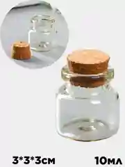 Багровый стеклянные маленькие баночки, бутылочки, пробники с крышкой