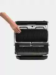 Серебряный умный электрический гриль Tefal Optigrill+ XL GC722D34