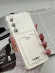Чехол для Samsung A55, с карманом для карты на самсунг А55