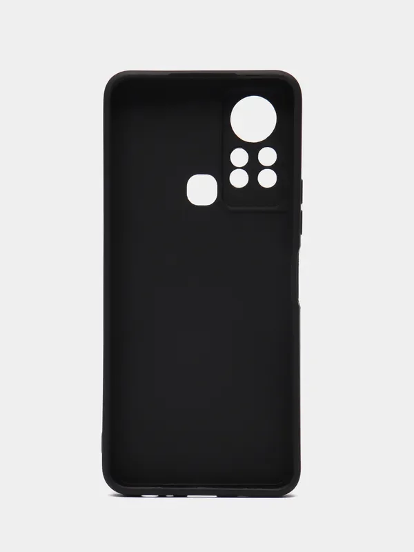 Черный чехол для Infinix Hot 11s (Инфиникс Хот 11с), силиконовый