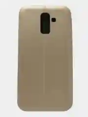 Золотой чехол книжка с карточкой для samsung j6/j8 2018/s9 plus/s8 plus/a9 2018/redmi 6/meizu m5s