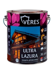 Декоративная пропитка для дерева Veres Classic Lazura №8, матовая, 0,9 л, дуб темный