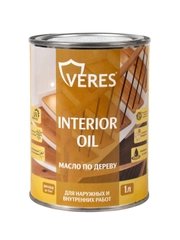 Масло для дерева Veres Interior Oil, 1 л, бесцветное
