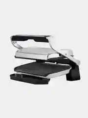 Серебряный умный электрический гриль Tefal Optigrill+ GC712D34