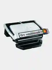 Серебряный умный электрический гриль Tefal Optigrill+ GC712D34