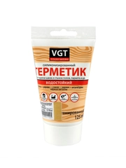 Силиконизированный герметик для наружных и внутренних работ VGT, 160 г, дуб