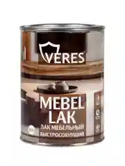 Лак мебельный Veres, быстросохнущий, акриловый, матовый, 0,9 л