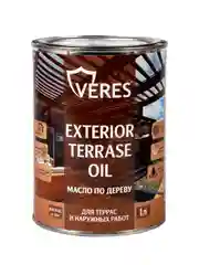 Краска для деревянных фасадов Veres Facade, акриловая, матовая, 0,9 л, песочный