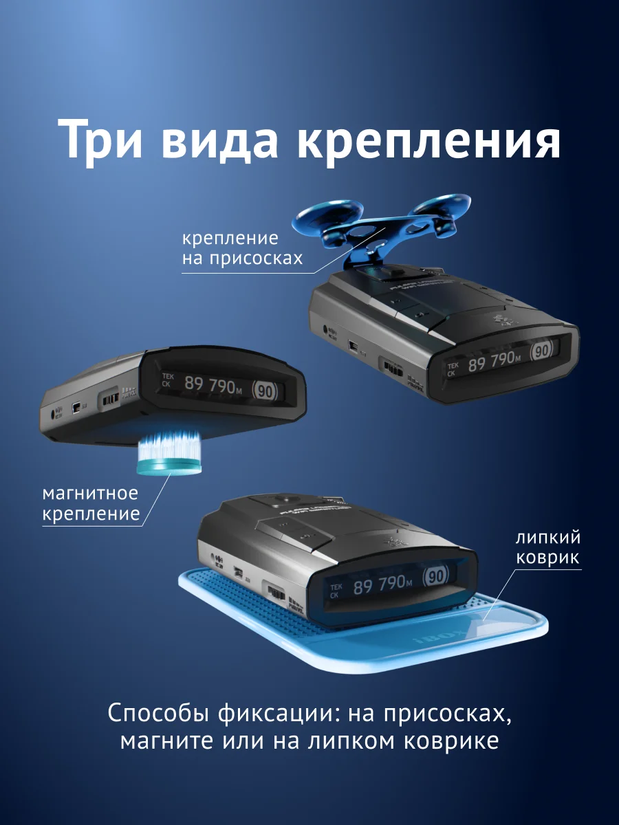 Сигнатурный радар-детектор iBOX Pulsar