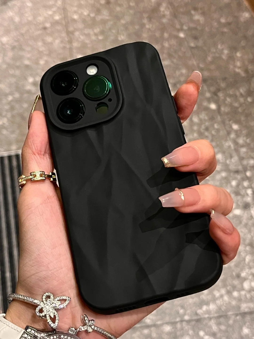 Хром чехол для iPhone 11/12/13/14/15/16 Pro/Max/Plus, силикон, противоударный, мрамор