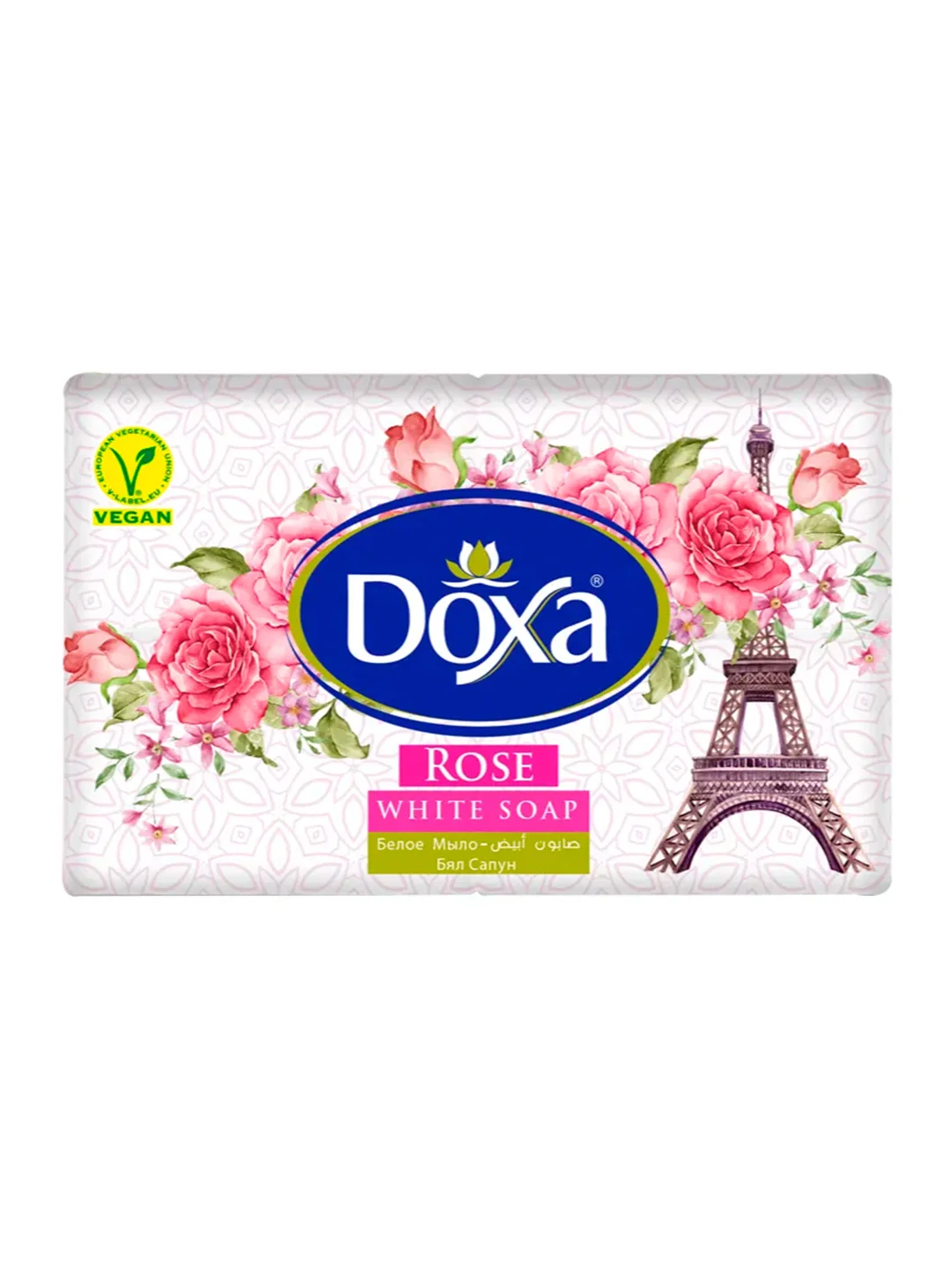 DOXA Мыло твердое банное Роза 4х125г