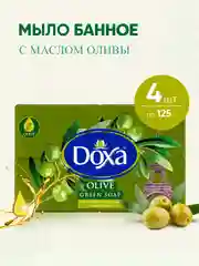 DOXA Мыло твердое банное Оливковое 4х125г