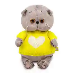 BB-133 Басик BABY в свитере с сердцем