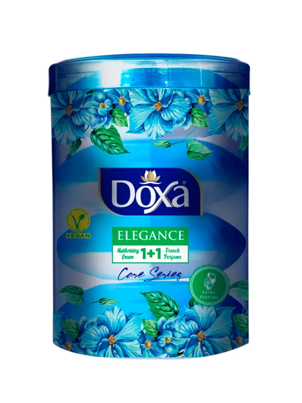 DOXA Мыло твердое Care series двухцветное Elegance туба 4х100г