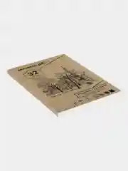 Скетчбук слоновая кость 150 г/м2, 148х210 мм, 32 л., склейка, Brauberg Art Classic, 128956