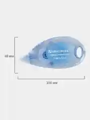Корректирующая лента Brauberg Pastel, 5 мм x 12 м, механизм перемотки, 3 шти, 271252