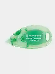 Корректирующая лента Brauberg Pastel, 5 мм x 12 м, механизм перемотки, 3 шти, 271252