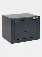Сейф для денег и документов с ключом маленький мебельный Daswerk, 291337, 170x230x170 мм
