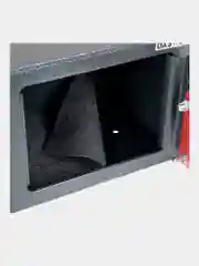 Сейф для денег и документов с ключом маленький мебельный Daswerk, 291337, 170x230x170 мм