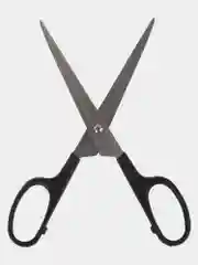 Ножницы канцелярские Brauberg "Standard", классическая форма, 180 мм, черные, 237096