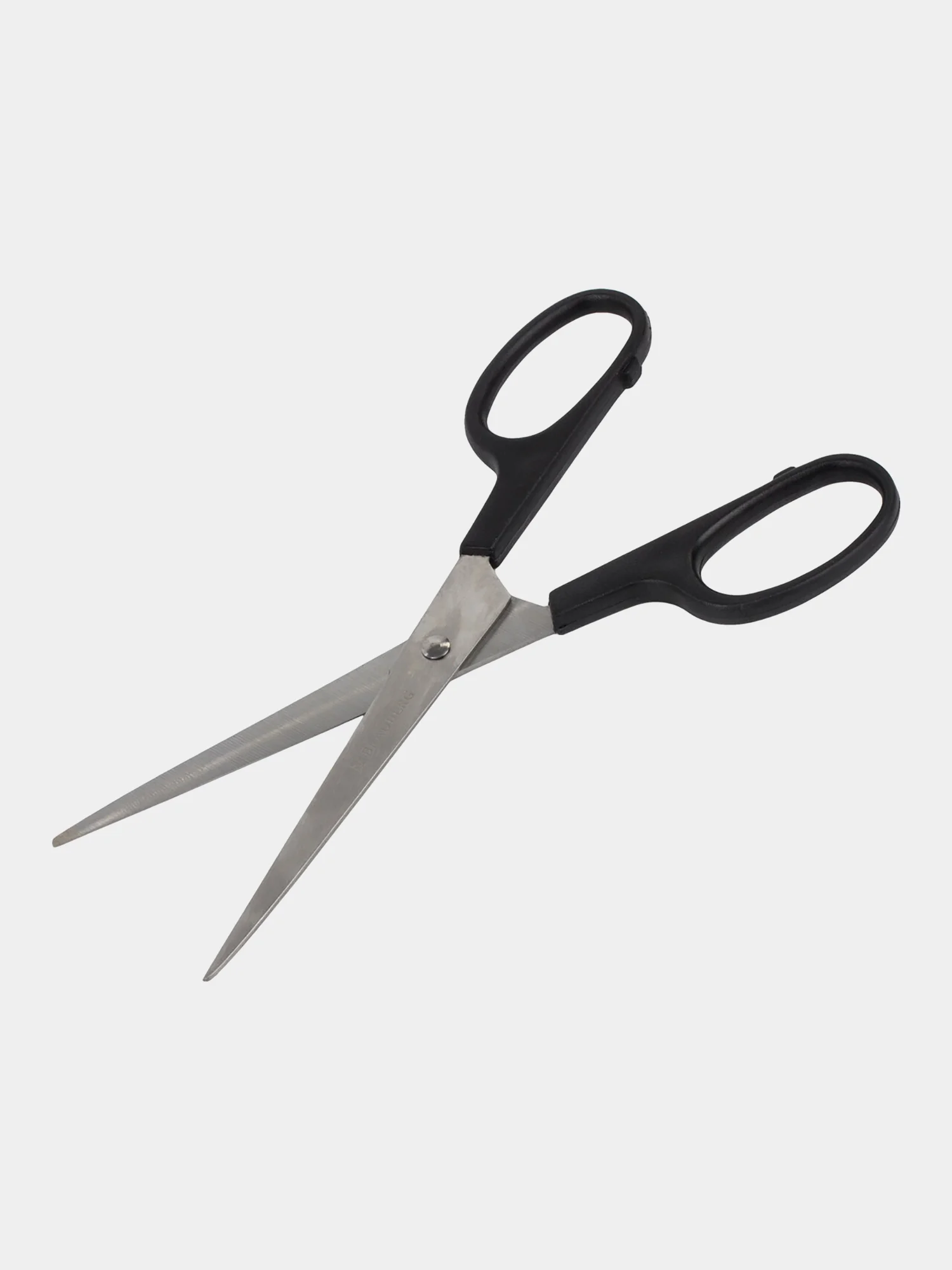 Ножницы канцелярские Brauberg "Standard", классическая форма, 180 мм, черные, 237096